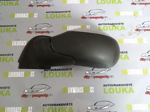 LEVÉ MAN. ZRCÁTKO, CITROEN C3, DO-10, STŘÍBRNÉ