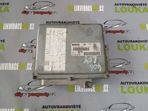 JEDNOTKA MOTORU, PEUGEOT 406, 1,8BN, 81KW, 0261204063