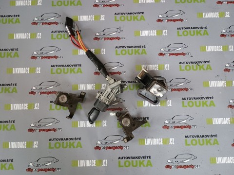 PEUGEOT 406 SADA ZÁMKŮ SE SPÍNACÍ SKŘÍŇKOU
