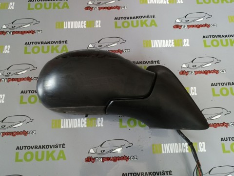 PRAVÉ EL. ZRCÁTKO, CITROEN XSARA PICASSO, OD-04, ČERNÉ