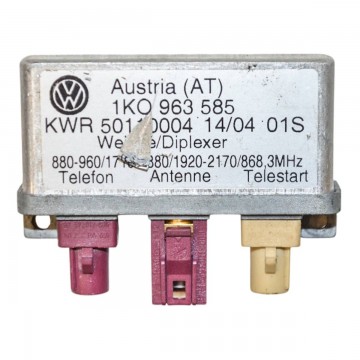 anténní zesilovač - anténní výhybka VW  1K0963585