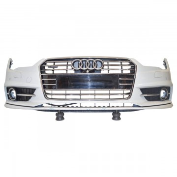 nárazník přední - PDC, ostřik AUDI A7 4G8 lift  4G8807437AH  4G8807065BL - poškozený lak