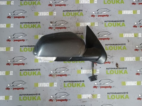 PRAVÉ EL. ZRCÁTKO, ŠKODA OCTAVIA ll ŠEDÉ OD-04