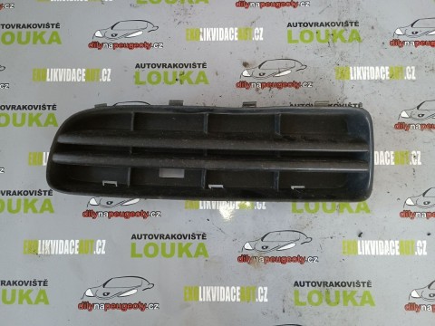 MŘÍŽKA DO NÁRAZNÍKU LEVÁ PŘEDNÍ 1U0807367C, ŠKODA OCTAVIA l FACELIFT, OD-00
