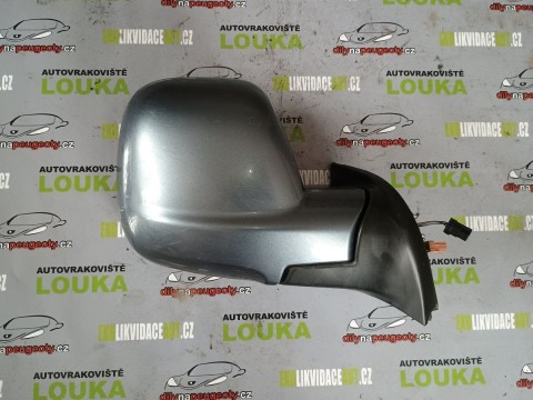PRAVÉ ELEKTRICKY SKLOPNÉ ZRCÁTKO, PEUGEOT PARTNER lll, OD-08, MODROŠEDÉ