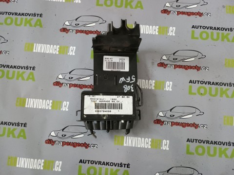 POJISTKOVÁ SKŘÍŇ - BATERIOVÝ MODUL 9663704680, PEUGEOT, CITROEN