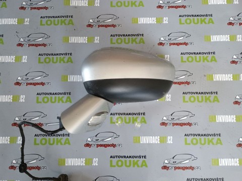 LEVÉ EL. ZRCÁTKO, CITROEN C5 lll, STŘÍBRNÉ