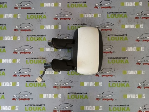 LEVÉ ELEKTRICKÉ ZRCÁTKO, FIAT DOBLO BÍLÉ OD-05 DO-10