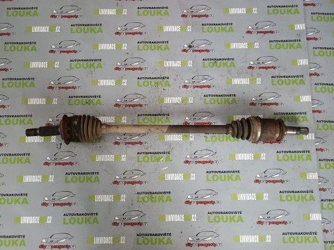 LEVÁ ZADNÍ POLOOSA PEUGEOT 4007 4HN, 4HK 2,2HDI 115KW