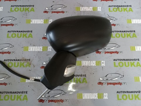 LEVÉ ELEKTRICKÉ ZRCÁTKO, CITROEN C3, OD-09, ČERNÉ