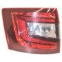lampa zadní levá - LED ŠKODA Octavia III 5E0 lift combi  5E9945207  5E9945711 - poškrábaná
