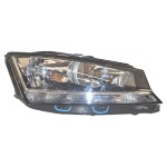 světlomet přední pravý - halogenový ŠKODA Fabia III 6V0 lift  6V1941016D - poškozený