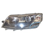 světlomet přední levý - holý xenon LED ŠKODA Octavia III 5E0  5E1941015B - poškozený