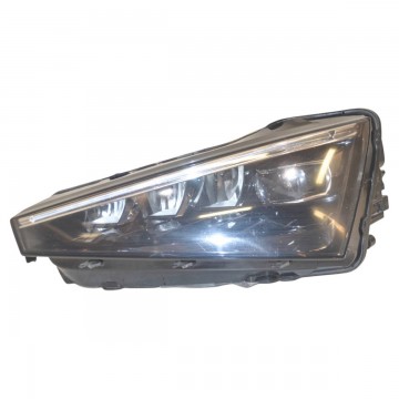 světlomet přední levý - holý LED ŠKODA Scala 657  657941015A  657941015C - poškozený