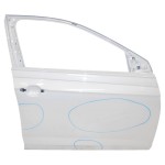 dveře přední pravé - holé VW Polo VI 2G0 lift  2GS831312  2GS831056J/K/D/H - poškozené