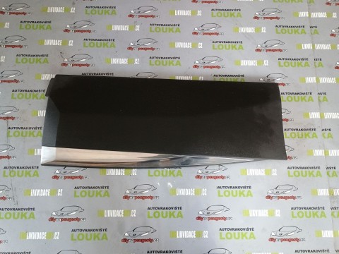 LIŠTA DVEŘÍ PRAVÁ ZADNÍ PEUGEOT 3008 ll ČERNÁ S CHROMEM