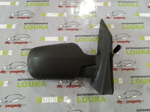 PRAVÉ ELEKTRICKÉ ZRCÁTKO, FORD FIESTA, OD-02 DO-05, ČERNÉ