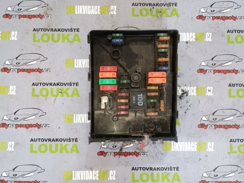 POJISTKOVÁ SKŘÍŇ, 1K0937814F, VOLKSWAGEN TOURAN, OD-03