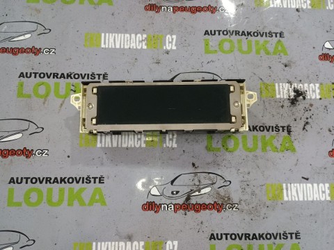 DISPLAY PEUGEOT 307, 9664644280-02