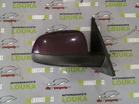 PRAVÉ EL. ZRCÁTKO, OPEL MERIVA, FIALOVÉ, OD-03