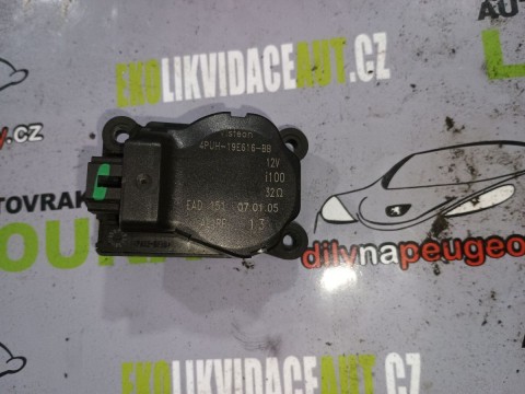 SERVO MOTŮREK NASTAVENÍ TOPENÍ 4PUH-19E616-BB, PEUGEOT, CITROEN