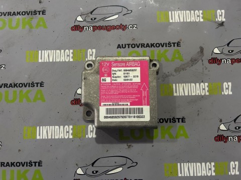 JEDNOTKA  AIRBAGU CITROEN JUMPER III, 00046859297