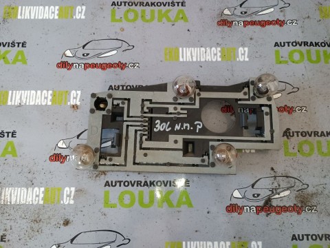 PATICE NA ŽÁROVKY, PEUGEOT 306, 3DV. A 5DV., OD-97, PRAVÁ