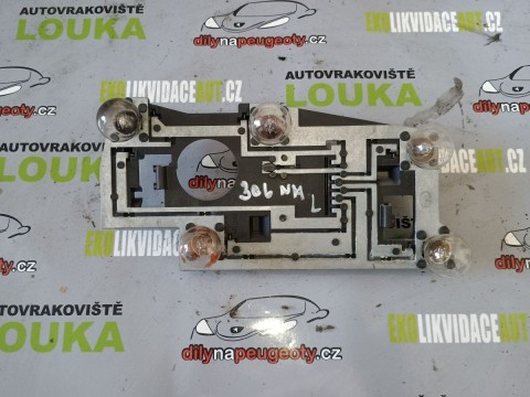 PATICE NA ŽÁROVKY, PEUGEOT 306, 3DV. A 5DV., OD-97, LEVÁ