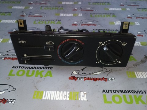 OVLÁDÁNÍ TOPENÍ A KLIMATIZACE PEUGEOT 406 652549F