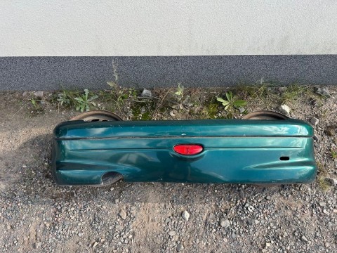 355. ZADNÍ NÁRAZNÍK PEUGEOT 206 HATCHBACK, OD-98, ZELENÝ