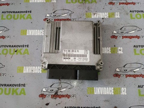 JEDNOTKA MOTORU BOSCH 0281012681, MERCEDES-BENZ E200 646.951 E200 CDI 75KW