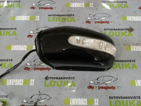 LEVÉ EL. ZRCÁTKO, MERCEDES-BENZ E200, ČERNÉ OD-02 DO-09
