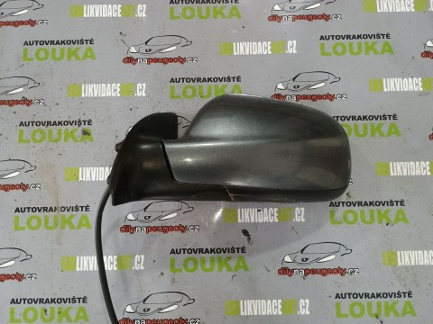 LEVÉ ELEKTRICKÉ ZRCÁTKO, PEUGEOT 307, MODROŠEDÉ