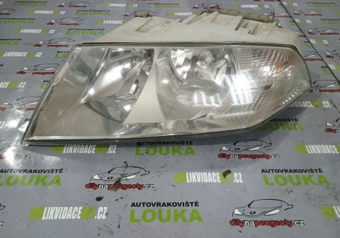 PŘEDNÍ SVĚTLO LEVÉ, ŠKODA OCTAVIA ll OD-04 DO-08