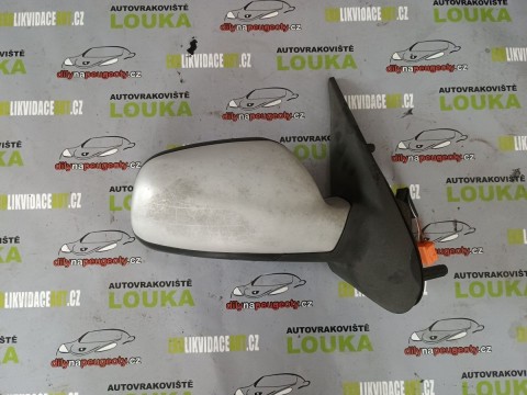 PRAVÉ EL. ZRCÁTKO, CITROEN XSARA, STŘÍBRNÉ, DO-00