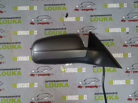 PRAVÉ EL. ZRCÁTKO, ŠKODA SUPERB ČERNÉ DO-06