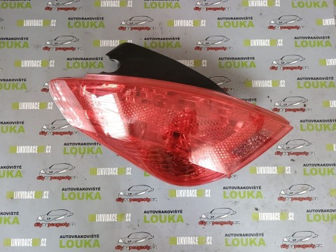 ZADNÍ SVĚTLO LEVÉ, PEUGEOT 308 HATCHBACK OD-07 DO-16