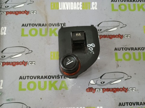 TLAČÍTKO - ROLETA STŘECHA SE ZAPALOVAČEM PEUGEOT 308 SW, 96565343XT