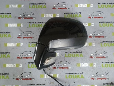 LEVÉ ELEKTRICKY SKLOPNÉ ZRCÁTKO, CITROEN C4 GRAND PICASSO, OD ROKU 2006, ČERNÉ