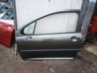 165. LEVÉ PŘEDNÍ DVEŘE PEUGEOT 207 3DV., ZELENÉ OD-07