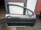 227. PRAVÉ PŘEDNÍ DVEŘE PEUGEOT 207 3DV., ZELENÉ OD-07