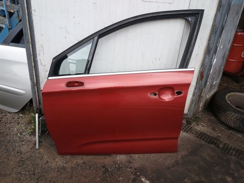 164. LEVÉ PŘEDNÍ DVEŘE CITROEN C4 ll VÍNOVÉ OD-09