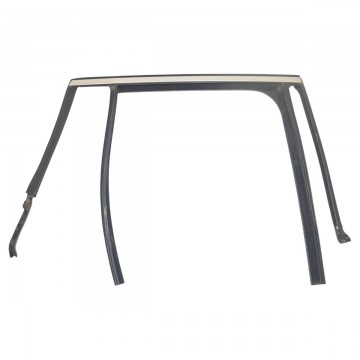 těsnění dveří pravé zadní + chromová lišta BMW X1 F48  7362240  51337362240