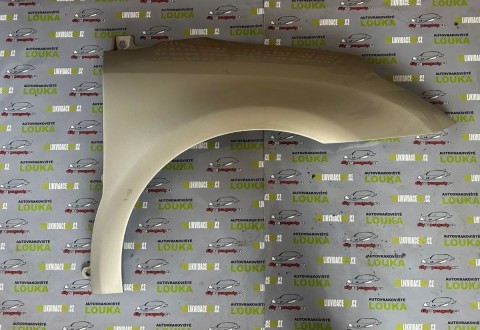 PŘEDNÍ BLATNÍK, CITROEN C4, ŠEDÝ - ETS, PRAVÝ 