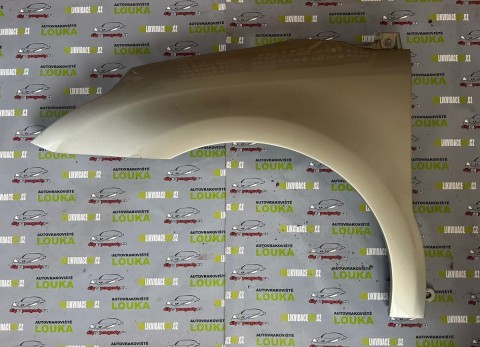 PŘEDNÍ BLATNÍK, CITROEN C4, ŠEDÝ - ETS, LEVÝ 