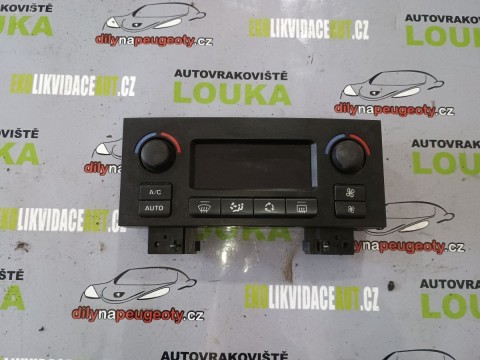 OVLÁDÁNÍ TOPENÍ CITROEN BERLINGO lll 9676643277-01