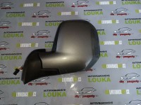 LEVÉ ELEKTRICKY SKLOPNÉ ZRCÁTKO, PEUGEOT PARTNER lll, OD-08, ŠEDÉ
