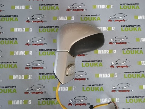 LEVÉ EL. ZRCÁTKO, PEUGEOT 308, STŘÍBRNÉ