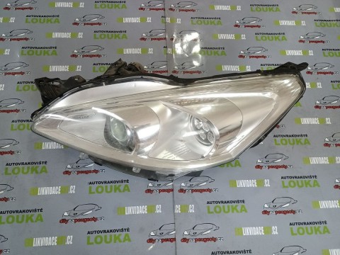 PŘEDNÍ SVĚTLO LEVÉ XENON 9687580680, PEUGEOT 508 SW OD-10