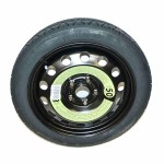 <strong>VW</strong> Golf VII 5G0 rezerva - dojezdové kolo <strong>s</strong> pneu 125/70 R16 3,5Jx16H2 ET25,5  5Q0601027AR